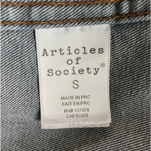 Articles of Society Denim jacket size S - Picture 13 of 13